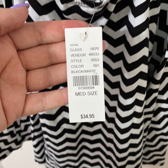 Pacsun Black and white dress size medium - Picture 3 of 4